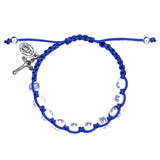 FREE Ave Maria Macrame Rosary Bracelet