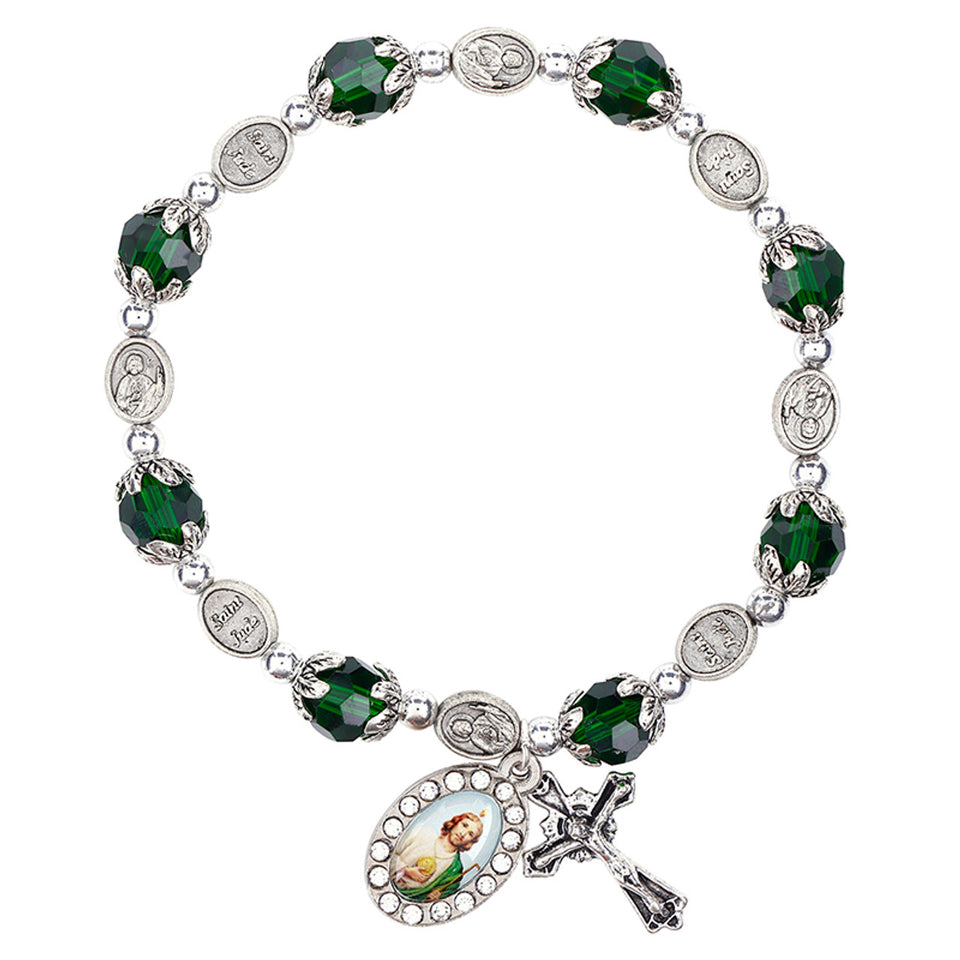 FREE St. Jude Crystal Medal Bracelet