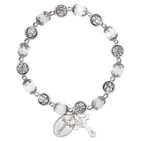 FREE St. Francis/St. Clare Crystal Medal Bracelet