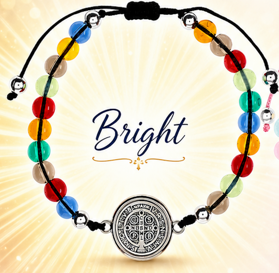 FREE St. Benedict Two-Decade Prayer Bracelet