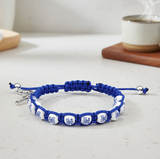 FREE Ave Maria Macrame Rosary Bracelet