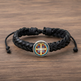 FREE St. Benedict Braided Bracelet