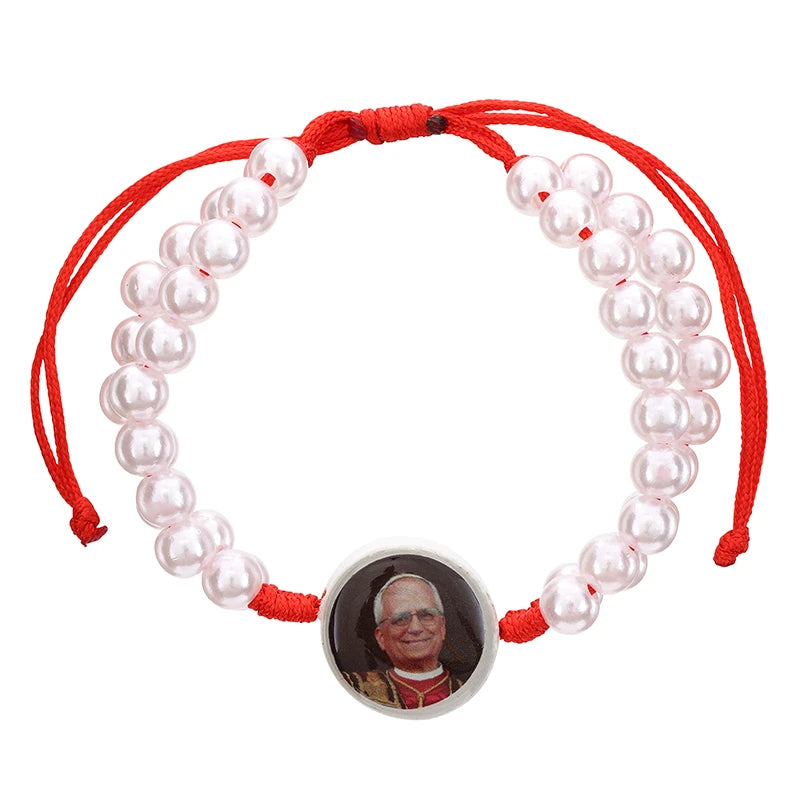 FREE Pope Leo XIV Epoxy Cord Bracelet