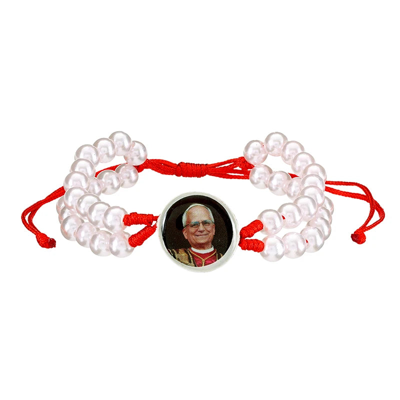 FREE Pope Leo XIV Epoxy Cord Bracelet