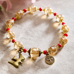 FREE St. Benedict and Holy Spirit Rosary Bracelet