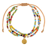 FREE Colorful St. Benedict Triple Cord Bracelet