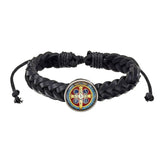 FREE St. Benedict Braided Bracelet