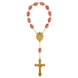 FREE Pink Miraculous Mary One-Decade Rosary