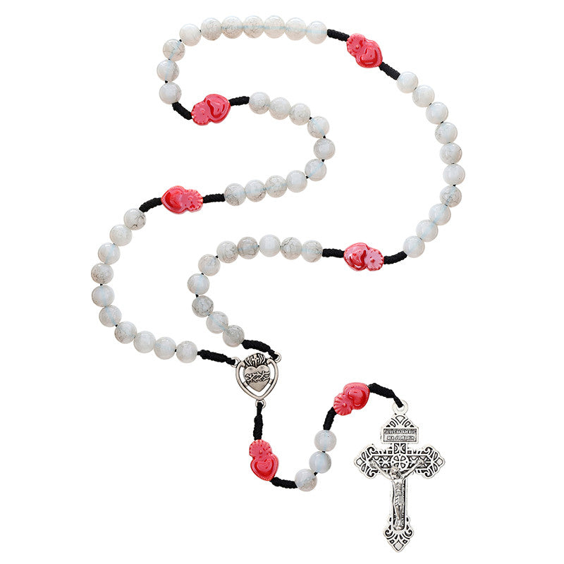 FREE Sacred Heart of Jesus Corded Rosary