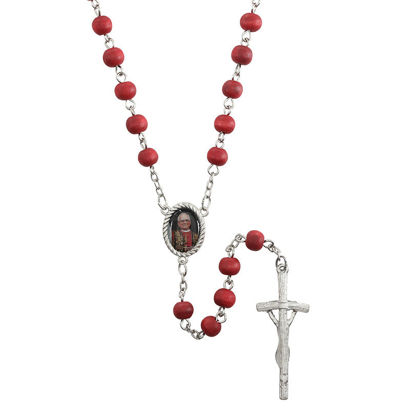 FREE Pope Leo XIV Rose Scented Rosary in Case