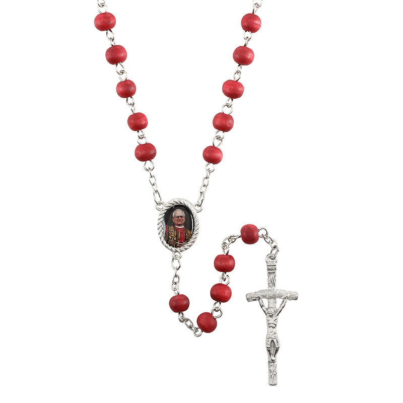 FREE Pope Leo XIV Rose Scented Rosary in Case