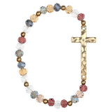 FREE Hammered Cross Bracelet