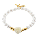 FREE Freshwater Pearl Miraculous Rose Bracelet