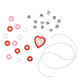 FREE DIY Jesus Loves Me Bracelet Craft Kit