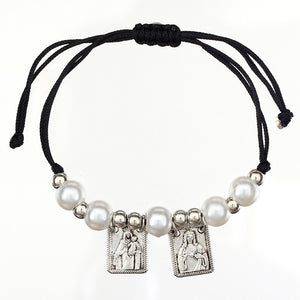 FREE Pearl Scapular Cord Bracelet
