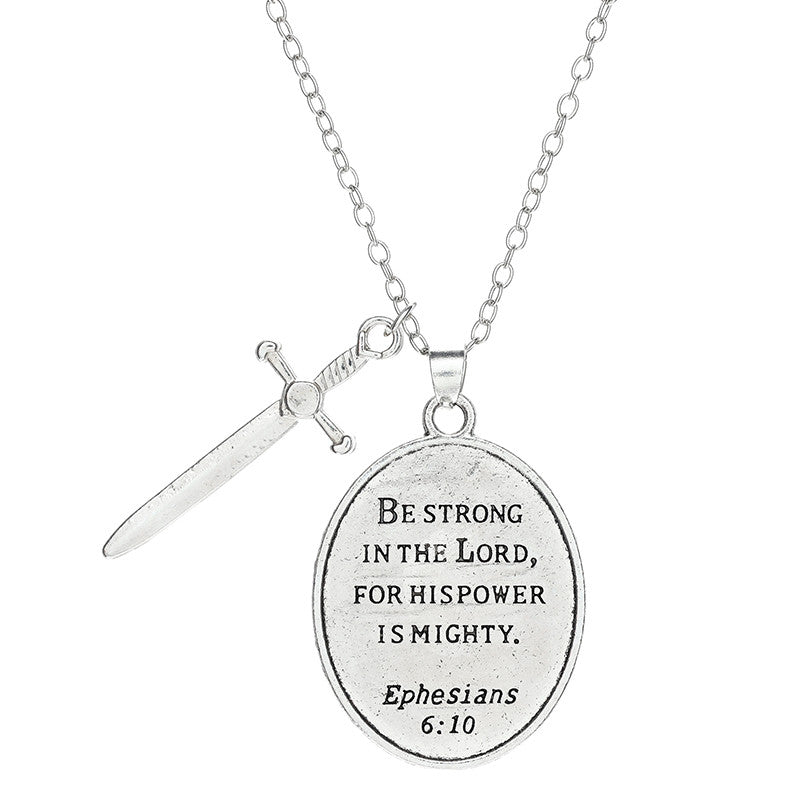 St. Michael the Archangel with Sword Pendant
