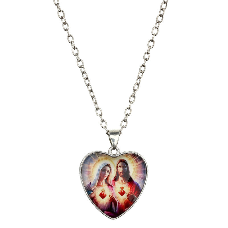 FREE Sacred Heart/Immaculate Heart Pendant