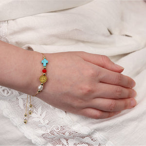 FREE St. Benedict Cross Bracelet
