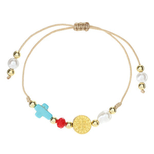 FREE St. Benedict Cross Bracelet