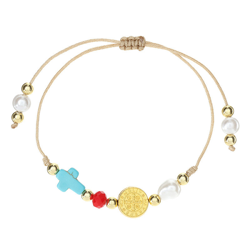 FREE St. Benedict Cross Bracelet