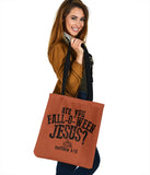 'Fall-O-Ween Jesus' Tote Bag