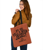 'Fall-O-Ween Jesus' Tote Bag