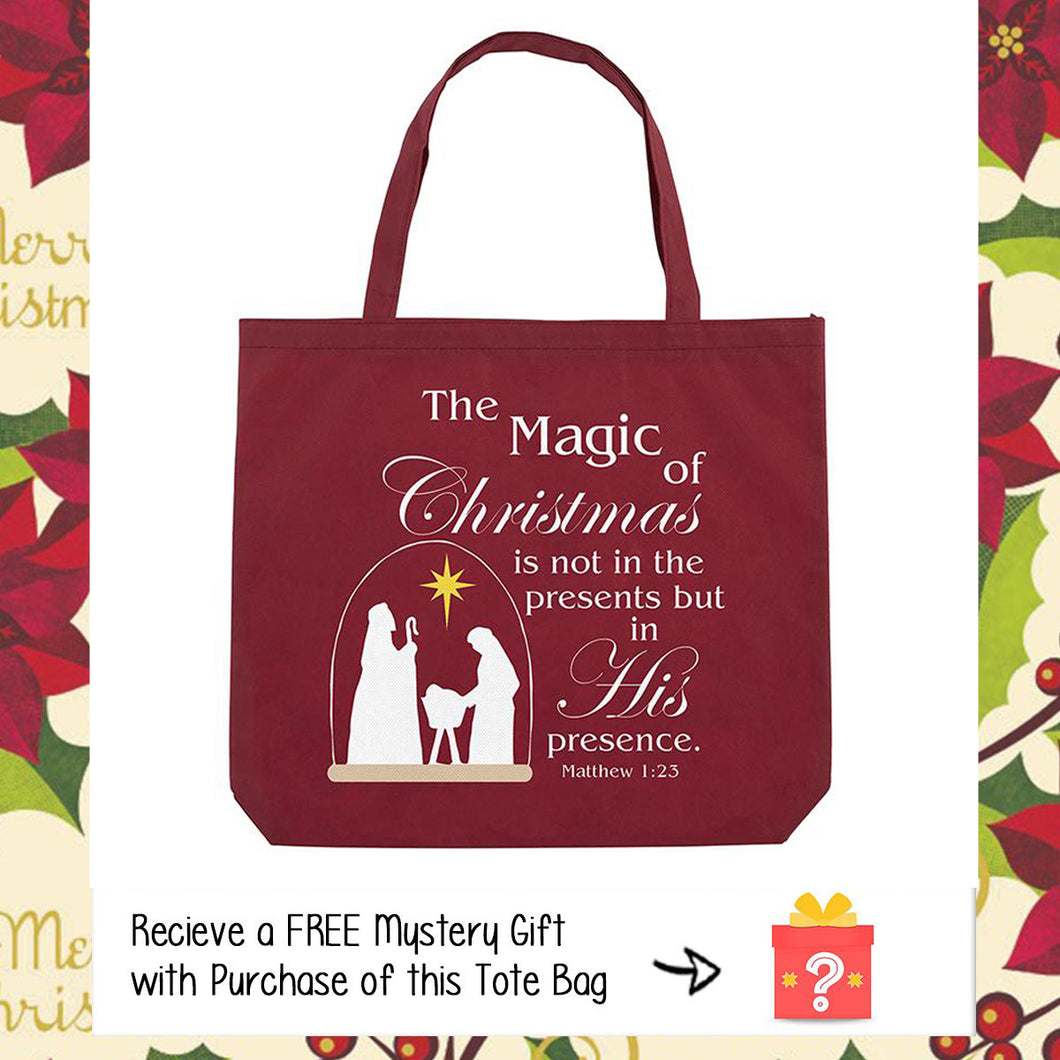 Magic of Christmas Tote Bag (FREE GIFT)