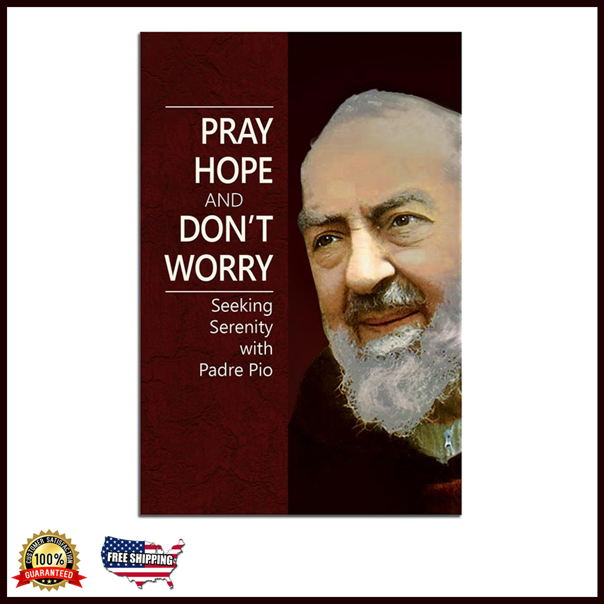 St. Pio Prayer Book - Pray, Hope & Don't Worry – Catholic E-Store