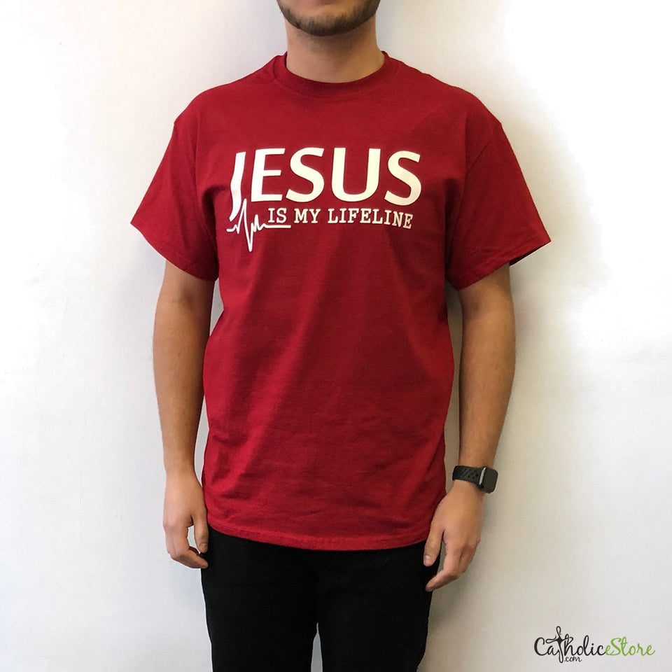 JESUS is My Lifeline T Shirt (Free Shipping)