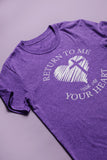 “Return to me with all your Heart” Lenten Shirt