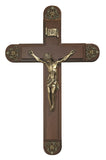Antique Bronze 15" Sick Call Crucifix