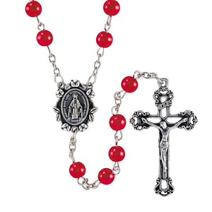 FREE Red Pearl Rosary