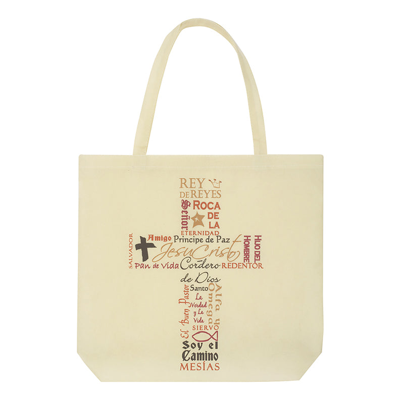 Names of Jesus Tote Bag (Spanish)