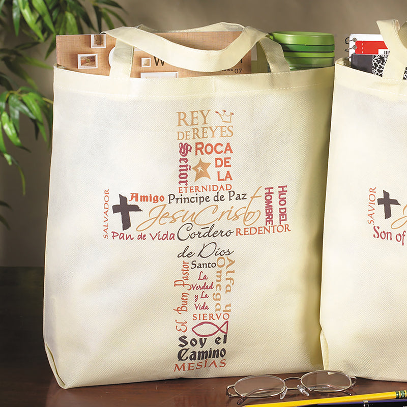 Names of Jesus Tote Bag (Spanish)