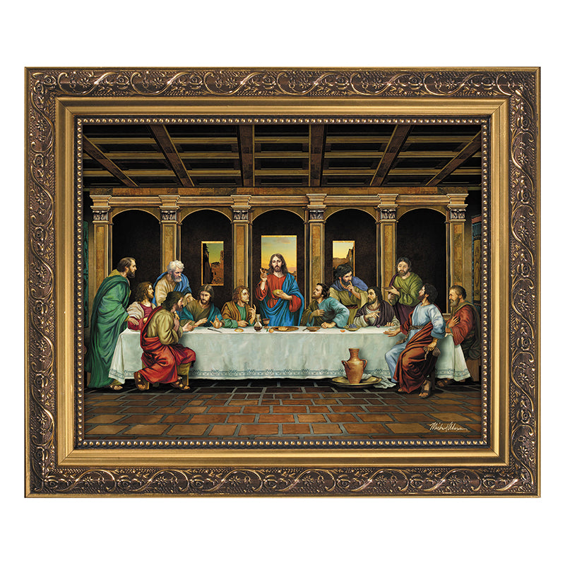The Last Supper Framed Print (FREE SHIPPING)