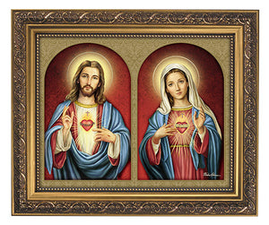 The Sacred Hearts Framed Print