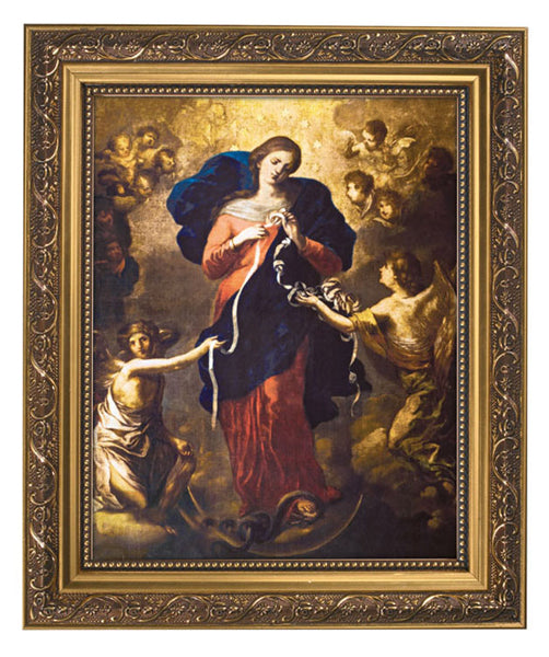 11x13 Mary Untier of Knots Picture Frame