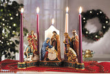 Nativity Advent Candleholder