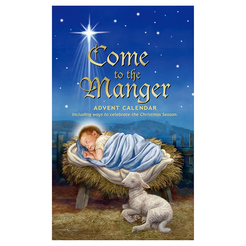 FREE Come To The Manger Advent Calendar Book