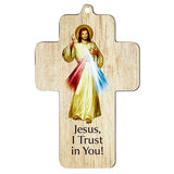Divine Mercy Lasered Wall Cross