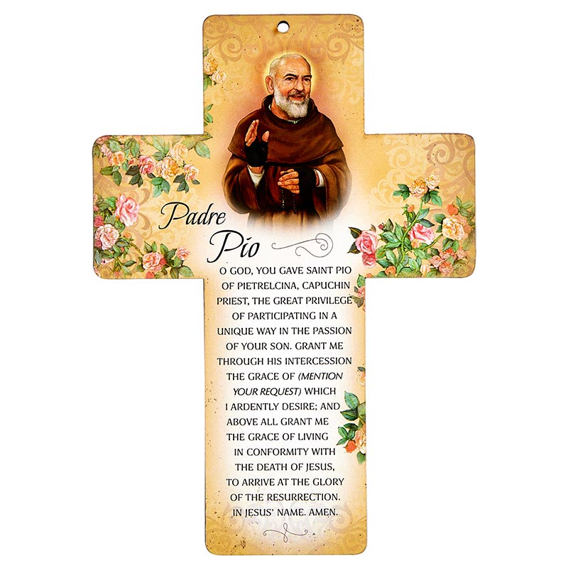 FREE Padre Pio Prayer Cross