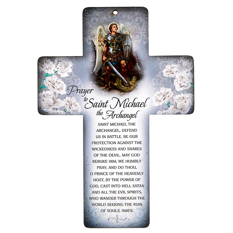 FREE Saint Michael Prayer Cross