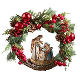Nativity Wreath (FREE SHIPPING)