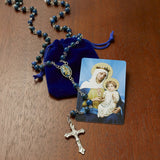 Our Lady of the Rosary Rosary with Case