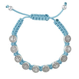 FREE St. Benedict Medals Turquoise Bracelet