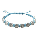 FREE St. Benedict Medals Turquoise Bracelet