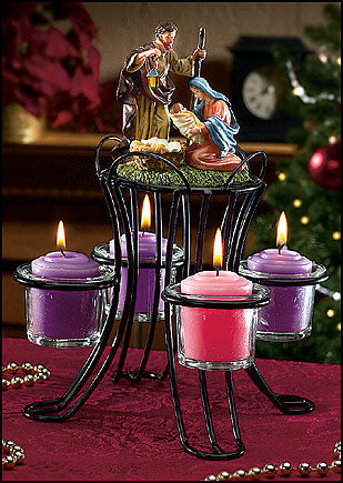 Nativity Advent Wreath