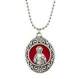 FREE Sacred Heart Enamel Pendant
