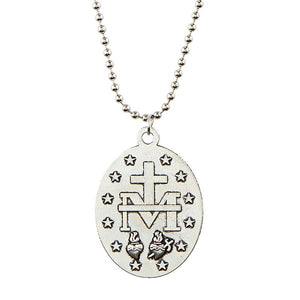 FREE Blessed Mother Enamel Pendant