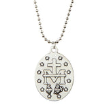 FREE Blessed Mother Enamel Pendant